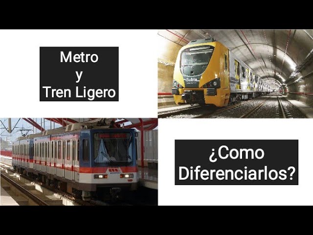 Diferencias clave entre trenes y metros: características y funciones