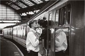 Existen rituales de despedida antes de un viaje en tren