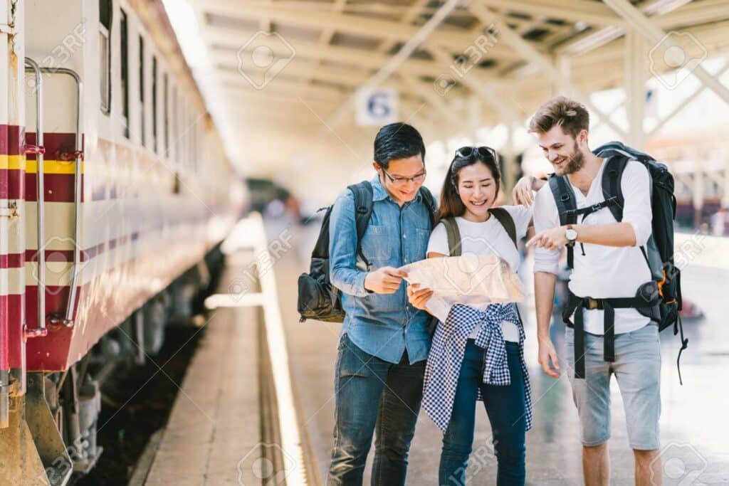 Formando un grupo diverso y enriquecedor para un viaje en tren