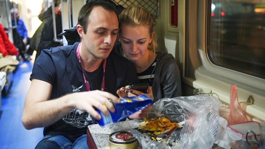 Las comidas en los trenes son realmente tan malas como dicen