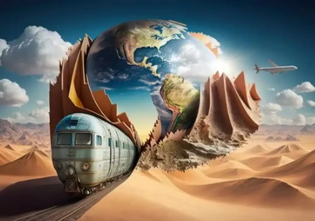 Los trenes no son la forma ideal de explorar el mundo actual