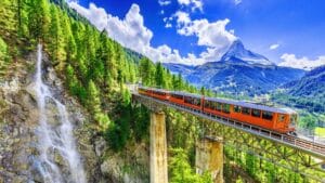 Los trenes panorámicos más espectaculares y su ubicación mundial