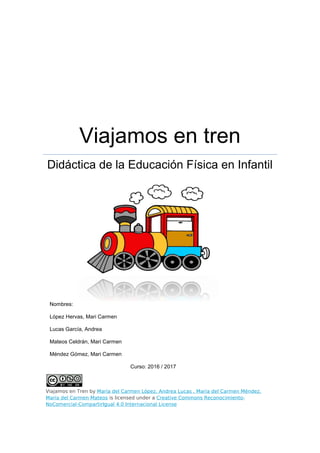 Planificación de un viaje en tren enfocado en los sentidos