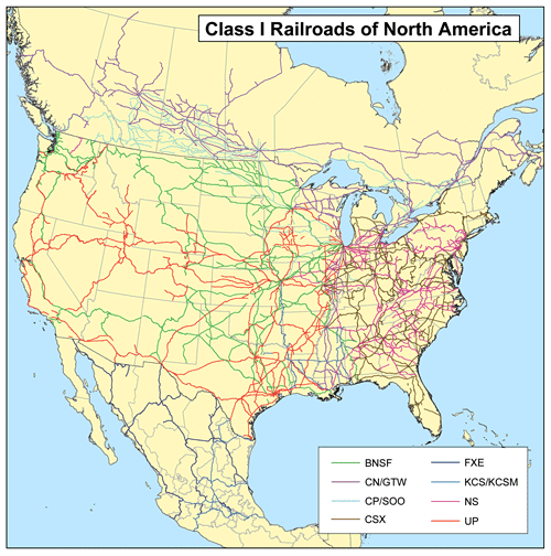 Principales rutas de tren en EE. UU.: recorrido esencial