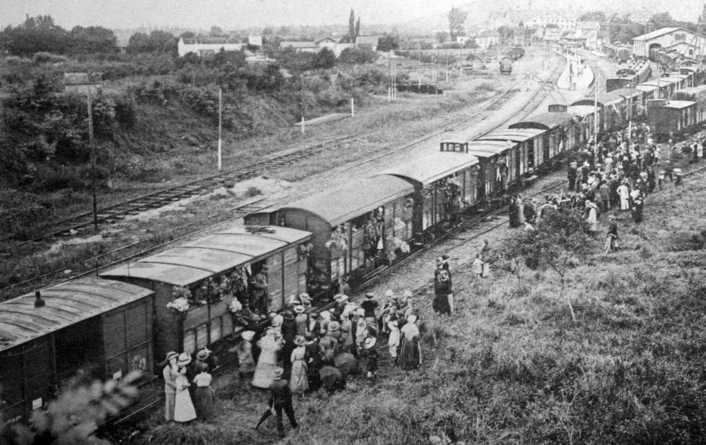 Qué trenes han servido como refugio en tiempos de guerra