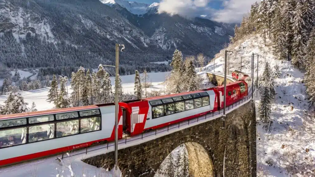 Son incómodos los viajes en tren durante el frío invierno