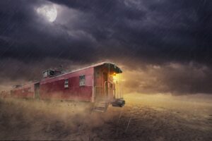 Trenes en noches de tormenta: relatos fascinantes y oscuros